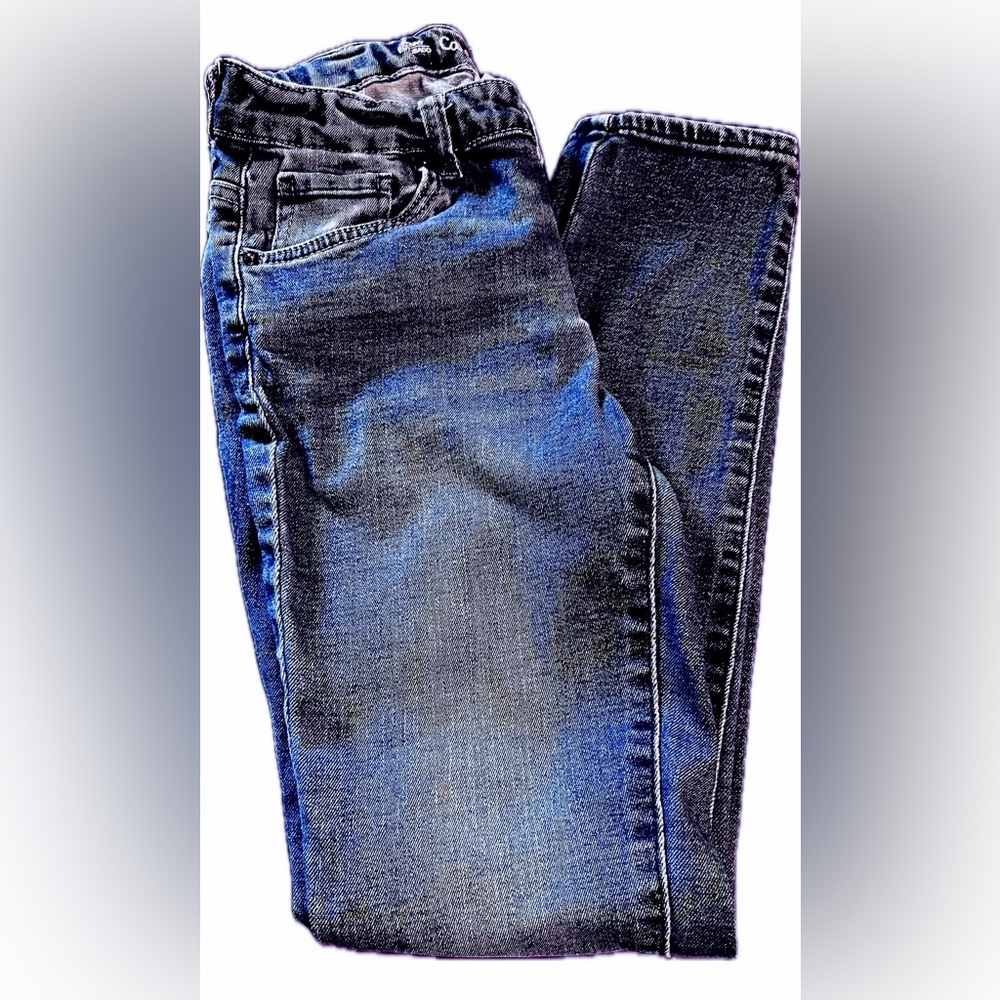 Cat & Jack girls blue jeans denim size 14 skinny